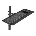 Digitus Mobile workstation with individual height adjustment 	DA-90374, 17-32 ", Monitor Mount, PC Holder, Black