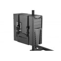 Digitus Mobile workstation with individual height adjustment 	DA-90374, 17-32 ", Monitor Mount, PC Holder, Black