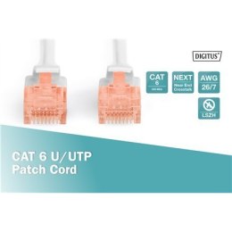 Digitus Patch Cord CAT 6 U-UTP, Cu, LSZH AWG 26/7, 2 m