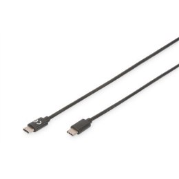 Digitus USB Type-C Connection Cable AK-300138-030-S USB Male 2.0 (Type C), USB Male 2.0 (Type C), Black, 3 m