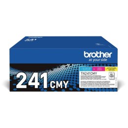 Brother TN241CMY Toner Multipack, Cyan, Magenta, Yellow