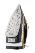 Camry Iron CR 5029 Steam Iron, 2400 W, Continuous steam 40 g/min, Steam boost performance 70 g/min, White/Black/Gold