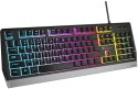 Genesis Rhod 300 RGB Gaming keyboard, RGB LED light, US, Black, Wired