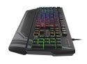 Genesis Rhod 350 RGB Gaming keyboard, RGB LED light, US, Black, Wired