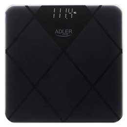 Adler Bathroom Scale AD 8169 Maximum weight (capacity) 180 kg, Accuracy 100 g, Graphite/Black