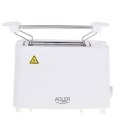 Adler Toaster AD 3223	 Power 750 W, Number of slots 2, Housing material Plastic, White