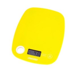 Mesko Kitchen scale MS 3159y Maximum weight (capacity) 5 kg, Graduation 1 g, Display type LCD, Yellow