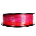 Flashforge Filament, PLA Silk Rainbow 3DP-PLA-SK-01-RP	 1.75 mm diameter, 1kg/spool, Red/Purple