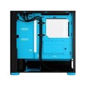 Fractal Design Pop Air RGB Cyan Core TG Clear Tint, ATX, mATX, Mini ITX, Power supply included No