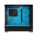 Fractal Design Pop Air RGB Cyan Core TG Clear Tint, ATX, mATX, Mini ITX, Power supply included No