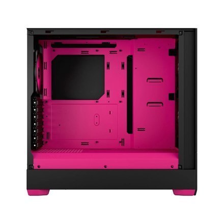 Fractal Design Pop Air RGB Magenta Core TG Clear Tint, ATX, mATX, Mini ITX, Power supply included No Fractal Design Pop Air RGB Magenta Core TG Clear Tint, ATX, mATX, Mini ITX, Power supply included No