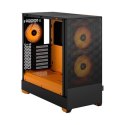 Fractal Design Pop Air RGB Orange Core TG Clear Tint, ATX, mATX, Mini ITX, Power supply included No