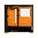 Fractal Design Pop Air RGB Orange Core TG Clear Tint, ATX, mATX, Mini ITX, Power supply included No