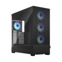 Fractal Design Pop XL Air RGB Black TG Clear Tint, E-ATX up to 280 mm, ATX , mATX, Mini ITX, Power supply included No Fractal Design Pop XL Air RGB Black TG Clear Tint, E-ATX up to 280 mm, ATX , mATX, Mini ITX, Power supply included No