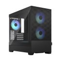 Fractal Design Pop Mini Air RGB Black TG Clear Tint, mATX, Mini ITX, Power supply included No