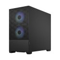 Fractal Design Pop Mini Air RGB Black TG Clear Tint, mATX, Mini ITX, Power supply included No