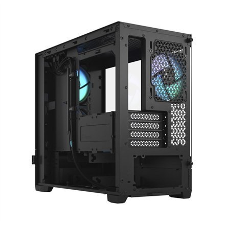Fractal Design Pop Mini Air RGB Black TG Clear Tint, mATX, Mini ITX, Power supply included No Fractal Design Pop Mini Air RGB Black TG Clear Tint, mATX, Mini ITX, Power supply included No