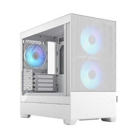 Fractal Design Pop Mini Air RGB White TG Clear Tint, mATX, Mini ITX, Power supply included No