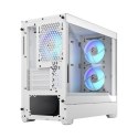 Fractal Design Pop Mini Air RGB White TG Clear Tint, mATX, Mini ITX, Power supply included No