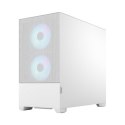 Fractal Design Pop Mini Air RGB White TG Clear Tint, mATX, Mini ITX, Power supply included No