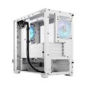 Fractal Design Pop Mini Air RGB White TG Clear Tint, mATX, Mini ITX, Power supply included No