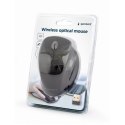 Gembird Wireless Optical mouse MUSW-6B-02	 USB, Black