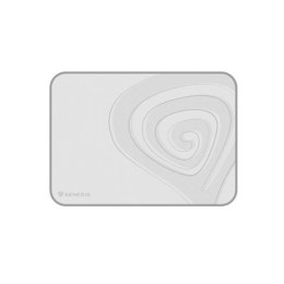 Genesis Mouse Pad Carbon 400 M Logo 250 x 350 x 3 mm, Gray/White