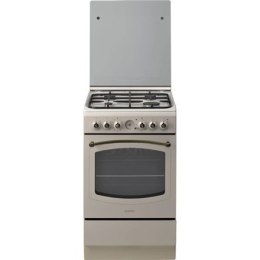 Kuchenka INDESIT Cooker IS5G8MHJ/E Płyta Gazowa, Piekarnik Elektryczny, Jasmine, Width 50 cm, 60 L, Depth 60 cm