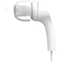 Koss Headphones KEB9iW Wired, In-ear, Microphone, White