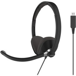 Koss USB Communication Headsets CS300 On-Ear, Microphone, Noice canceling, USB, Black