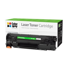 ColorWay Econom Toner Cartridge, Black, Canon 737, HP CF283X