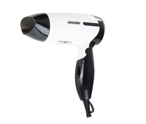 Mesko Hair Dryer MS 2262 1000 W, Number of temperature settings 2, Black/White