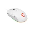 MSI Clutch GM11 Optical, RGB LED light, White, Gaming Mouse, 1000 Hz