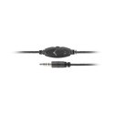 Natec Headset Canary Go On-Ear, Microphone, Noice canceling, 3.5 mm, Black