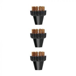 Polti 3 Small Brass Bristles Brushes Kit PAEU0297 Vaporetto Lecoaspira Unico Suitable for Polti Vaporetto models: Pro, Classic,