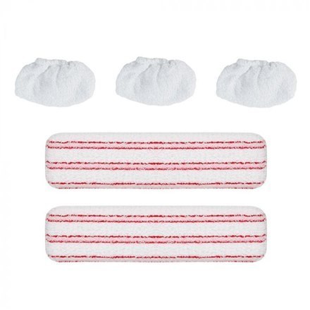 Polti Vaporetto Kit of 2 Cloths and 3 Sockettes PAEU0324 Suitable for Polti Vaporetto models: Pro, Classic, Forever Exclusive, E