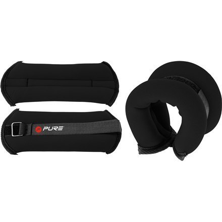 Pure2Improve Ankle and Wrist Weights, 2x0,5 kg Black