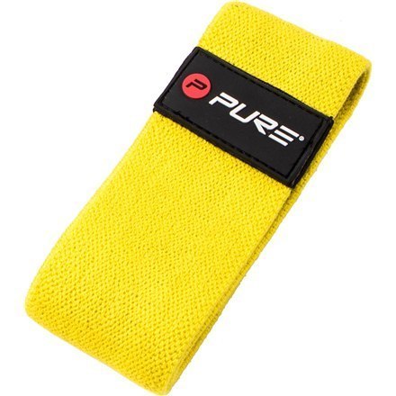 Pure2Improve Textile Resistance Band Light 45 kg, Yellow, 100% Polyester