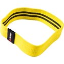 Pure2Improve Textile Resistance Band Light 45 kg, Yellow, 100% Polyester