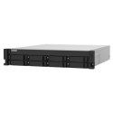 QNAP 8-Bay NAS 	TS-832PXU-RP-4G Up to 8 HDD Hot-swap, AL324 ARM Cortex-A57 Quad-Core, Processor frequency 1.7 GHz, 4 GB, DDR4, 2