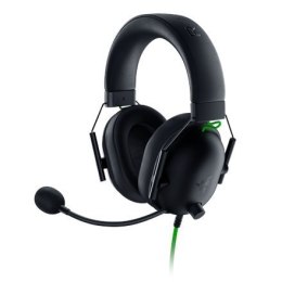 Razer Esports Headset BlackShark V2 X Wired, Over-ear, Microphone, Black, 3.5 mm, Noice canceling, Black