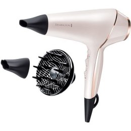 Remington Hair dryer ProLuxe AC9140 2400 W, Number of temperature settings 3, Ionic function, Diffuser nozzle, White/Gold/Black