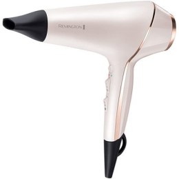 Remington Hair dryer ProLuxe AC9140 2400 W, Number of temperature settings 3, Ionic function, Diffuser nozzle, White/Gold/Black