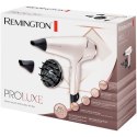 Remington Hair dryer ProLuxe AC9140 2400 W, Number of temperature settings 3, Ionic function, Diffuser nozzle, White/Gold/Black