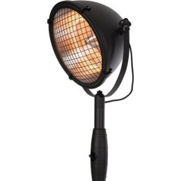 SUNRED Heater RSS19, Indus Bright Standing Infrared, 2100 W, Black