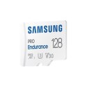 Samsung PRO Endurance MB-MJ128KA/EU 128 GB, MicroSD Memory Card, Flash memory class U3, V30, Class 10, SD adapter