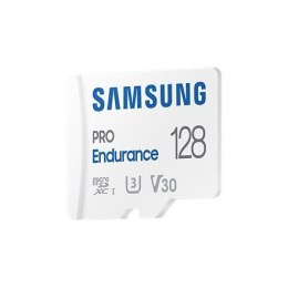 Samsung PRO Endurance MB-MJ128KA/EU 128 GB, MicroSD Memory Card, Flash memory class U3, V30, Class 10, SD adapter