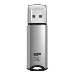 Silicon Power USB Flash Drive Marvel Series M02 32 GB, Type-A USB 3.2 Gen 1, Silver