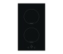 Simfer Hob H3.020.DEISP Induction, Number of burners/cooking zones 2, Touch control, Timer, Black