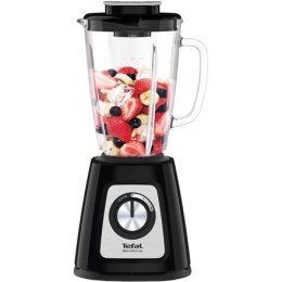 TEFAL Blender BL438831 BlendForce Tabletop, 800 W, Jar material Glass, Jar capacity 1.25 L, Ice crushing, Black